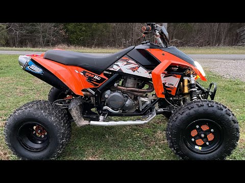 KTM 525XC walk around