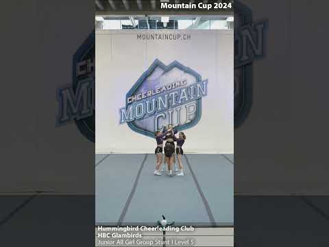 Mountain Cup 2024 - 8 - Hummingbird Cheerleading Club-HBC Glambirds - Junior All Girl Group Stunt-L5