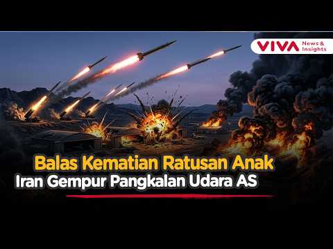 Geger! Iran Kerahkan Rudal Kheibar Bombardir Pangkalan Militer AS di Yordania | Viva News Daily