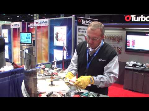 TurboTorch - Copper Pipe Soldering Demonstration