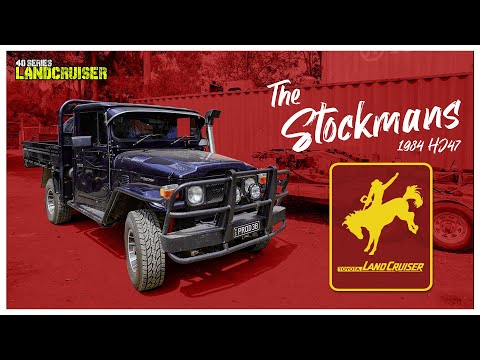 Clayton the Stockman's Midnight HJ47 Ute - Mr Landcruiser