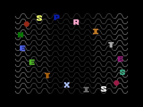 Atari 8-bit 16 hardware sprites