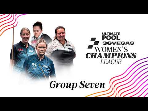 Ultimate Pool Women's Champions League Group Seven - FREE WATCH