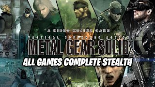 METAL GEAR SOLID MARATHON | ALL GAMES COMPLETE STEALTH | TIMELINE ORDER