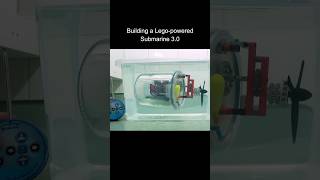 Building a Lego-powered submarine 3.0 #shorts