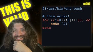 C-Style For Loops in Bash! - Why {$n..$m} doesn't work - You Suck at Programming #053