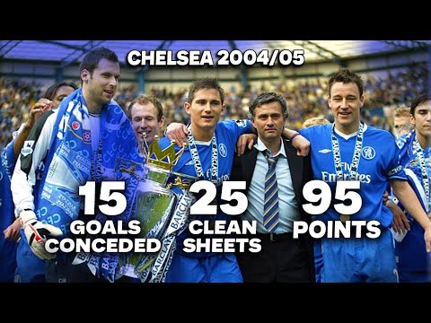 How Chelsea Conceded Just 15 Goals in 2004/05 😲