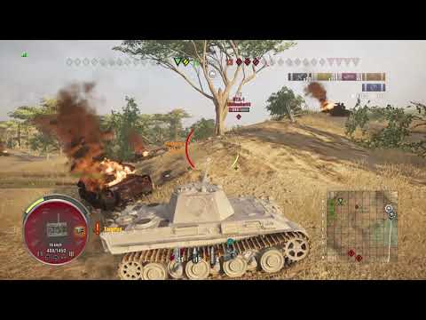 WoT Console - Panther II ||  7 Kills 5,1K Damage