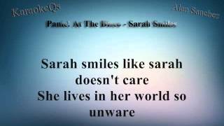 Panic! At The Disco - Sarah Smiles (Letra)