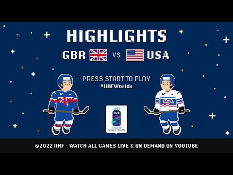 Хоккей Highlights | Great Britain vs. USA | 2022 #IIHFWorlds
