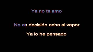 NO SOY EL AIRE ( Thalía ) Karaoke JM Digital