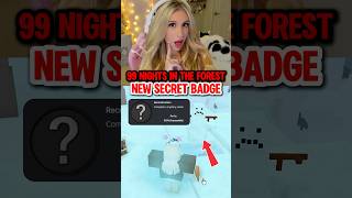 How To Get The “SECRET” RECONSTRUCTION BADGE in 99 NIGHTS in The FOREST on ROBLOX! 😱