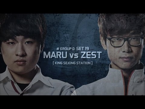 [SSL 2016 S2] Group D set19 - Maru vs Zest