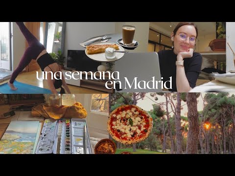 A week in my life in Madrid // stress, inspiration, coffee shops, being a YouTuber, etc :)