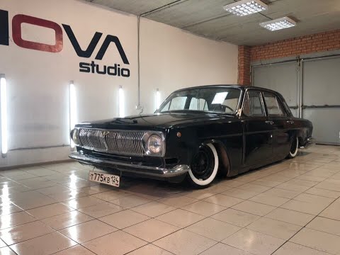 Kustom bagged 85' GAZ 24 "Volga" after polishing