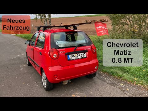 New vehicle! - Chevrolet Matiz 0.8 MT - Quick tour and inventory
