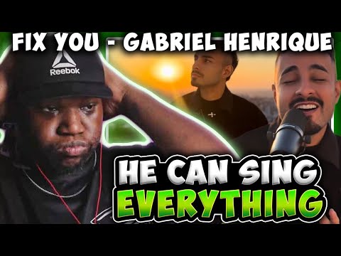 Vocalist Reacts - Fix You - Gabriel Henrique  (Coldplay Cover)
