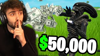 I played in a SECRET $50,000 Fortnite Tournament!