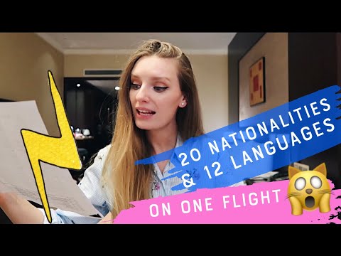 20 NATIONALITIES AND 12 LANGUAGES IN ONE TEAM 🙀EMIRATES CABIN CREW VLOG