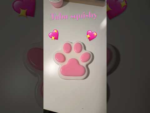 Unboxing my own taba squishy ￼