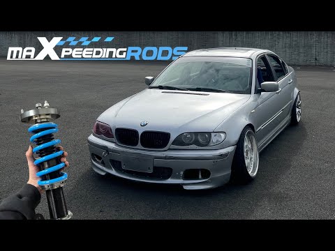 E46 MaXpeeding Rod T6 Coilover Install On My Drift Car
