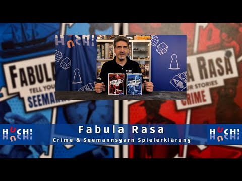 Fabula Rasa Crime & Seemannsgarn // Spielerklärung // HUCH! Spiele