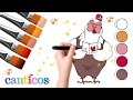 Learn To Draw La Mamá Gallina Aprende A Colorear Como Una PRO ️Canticos