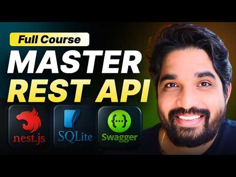 Build a Complete REST API with Nest.js🔥 (Auth + Database + Docs) | Masterclass in Hindi | Day 38/100