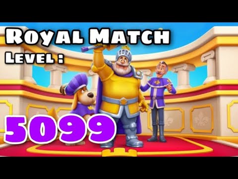 Royal Match Gameplay Level 5099 | Super Hard Level Area 69 King’s Nightmare | Mountain Cabin No Hack