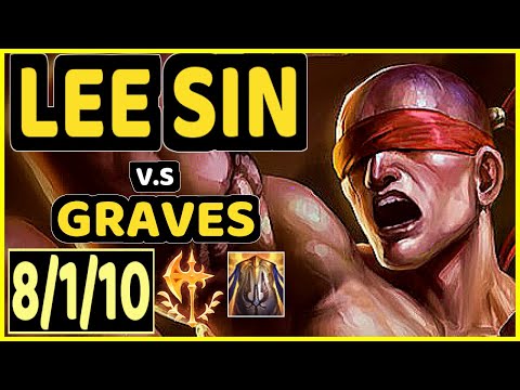 PEANUT (LEE SIN) vs GRAVES - 8/1/10 KDA JUNGLE CHALLENGER GAMEPLAY - KR