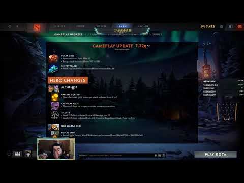 DotA 2 Patch 7.22g