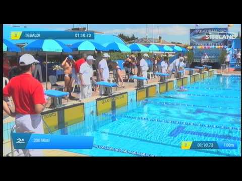 Serie 6 dei 200 Misti  Assoluti Femmine Master - 14 Memorial Andrea Bettiol