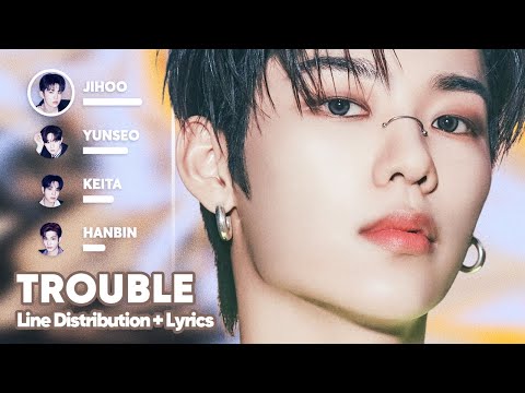 EVNNE - TROUBLE (Line Distribution + Lyrics Karaoke) PATREON REQUESTED