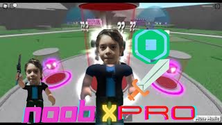 TESTANDO ARMAS NO LUCKY BLOCKS NO ROBLOX