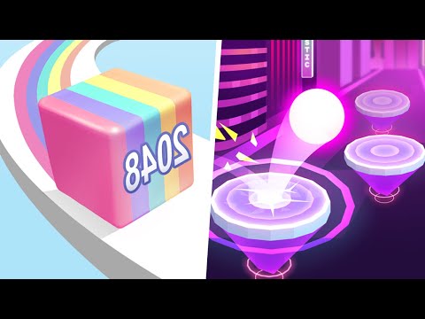 Jelly Run 2048: New Shape vs Dancing Ball Fun - Max Level Gameplay (Part 3)