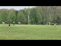 U19 League Game - Corner Kick for Goal