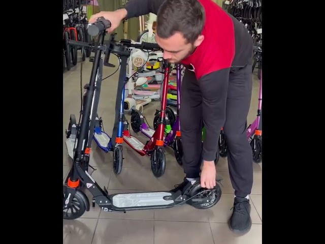 Дитячий двоколісний самокат URBAN Блакитний