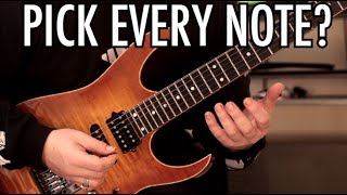 Video thumbnail for Should I Pick Every Note.... Or Nah? by Rick Graham