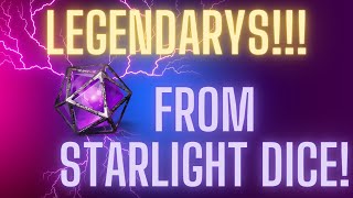 Legendary&#39;s from Starlight Dice!!! Dragonheir: Silent Gods