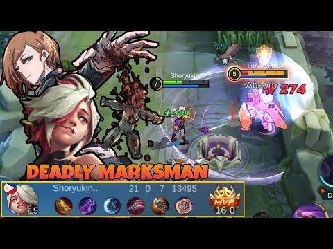 New Hero Melissa Hyper Best Build and Skill Combo Gameplay - mobile legends