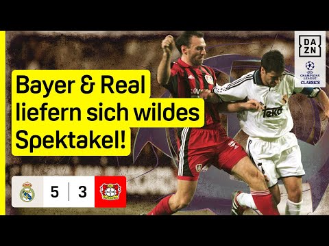 Torfestival im Bernabeu: Real Madrid - Bayer Leverkusen | Classics | UEFA Champions League | DAZN