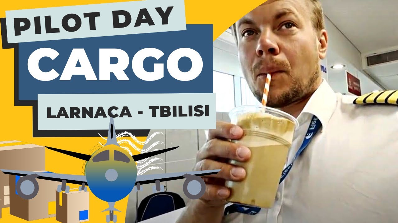 CARGO pilot lifestyle | SAAB-340 Cargo Plane Inside | Takeoff, Landing. Flight Larnaka – Tbilisi