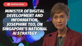 Minister of Digital Development and Information, Josephine Teo, on Singapore's national AI strategy