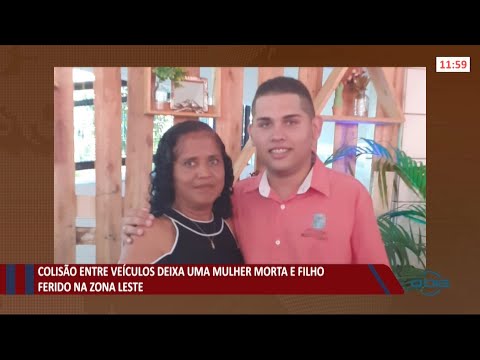 Colisão entre veículos deixa mãe morta e filho ferido na zona leste de Teresina 29 07 2021