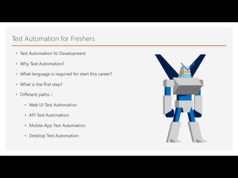 Test Automation for Freshers