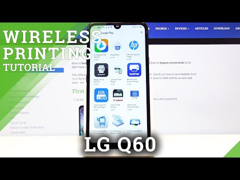 How to Connect Printer with LG Q60 – Pair Devices