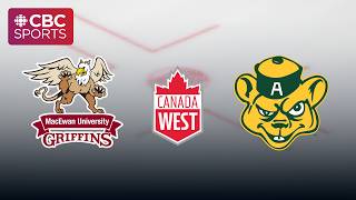 Canada West Men's Hockey: MacEwan Griffins vs. Alberta Golden Bears | #CBCSports