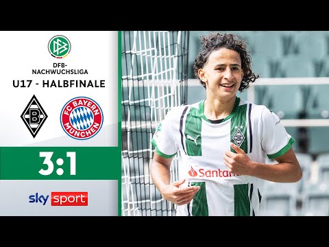 Final-Fohlen stürzen Bayern! | Borussia M'gladbach U17 - FC Bayern München U17 | DFB-Nachwuchsliga