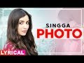 Photo (Lyrical) | Singga ft Nikki Kaur | Tru Makers | Latest Punjabi Songs 2019 | Speed Records