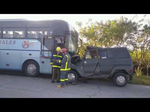 Accidente del tránsito en Jatibonico (Radio Sancti Spíritus)